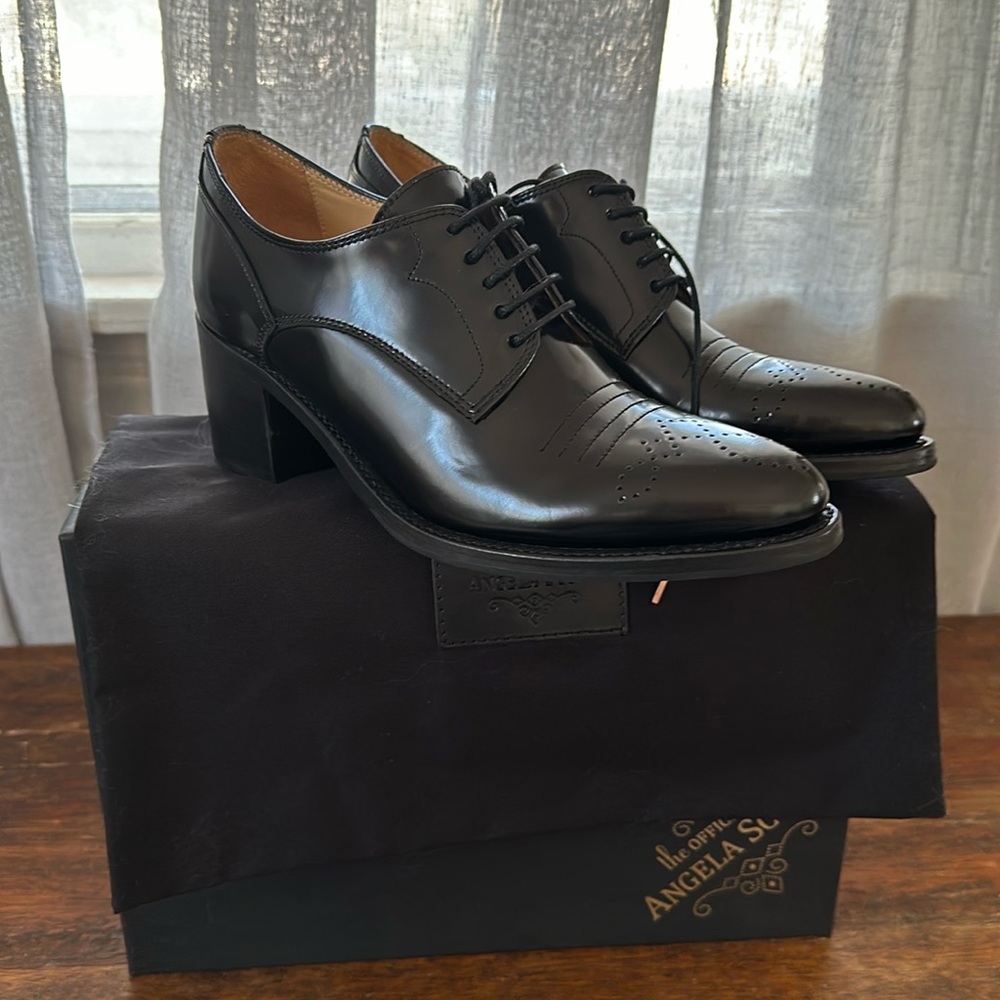 The office of Angela Scott Miss Button 37.5